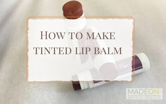 Easy steps to making homemade tinted lip balm lip stain